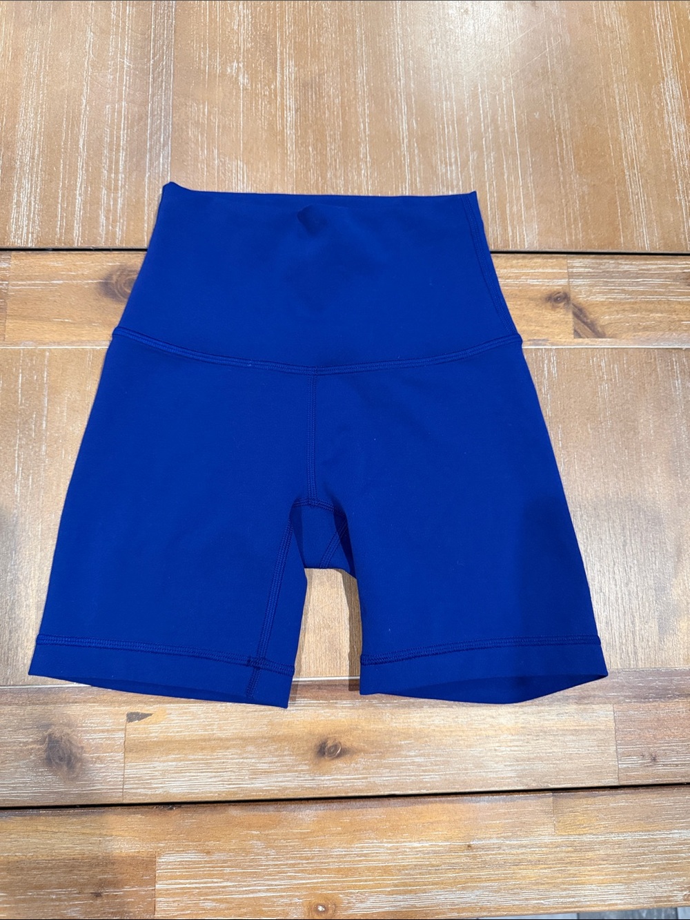 lululemon athletica High-Rise Bike Shorts in Royal Blue